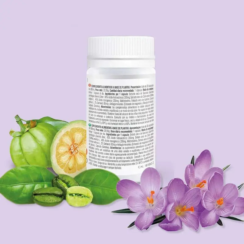 Prisma Natural Šafrán + Garcinia + Zelená káva, 30 kapsúl