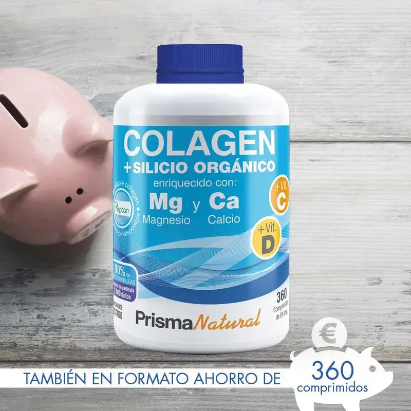 Prisma Natural Morský kolagén Peptan + organický kremík, 180 tabliet