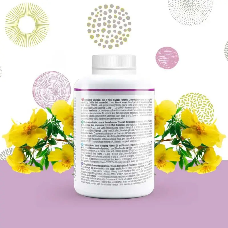 Prisma Natural Gynactiv Pupalkový olej + vitamín E, 60 kapsúl