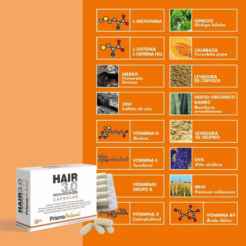 Prisma Natural Hair 3.0, 30 kapsúl