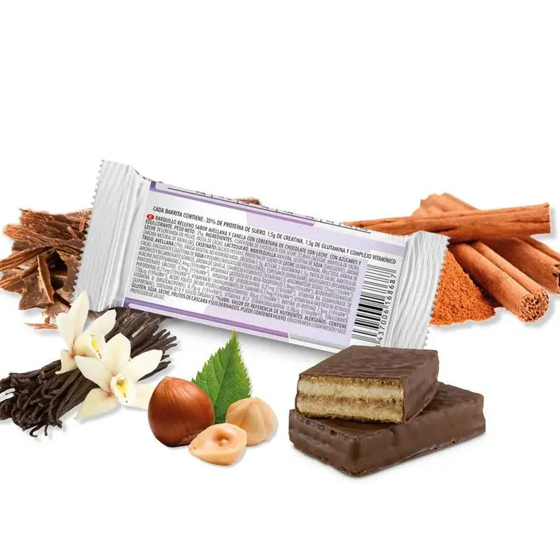 Prisma Natural Protein Snack Čokoláda-lieskové orechy-škorica 