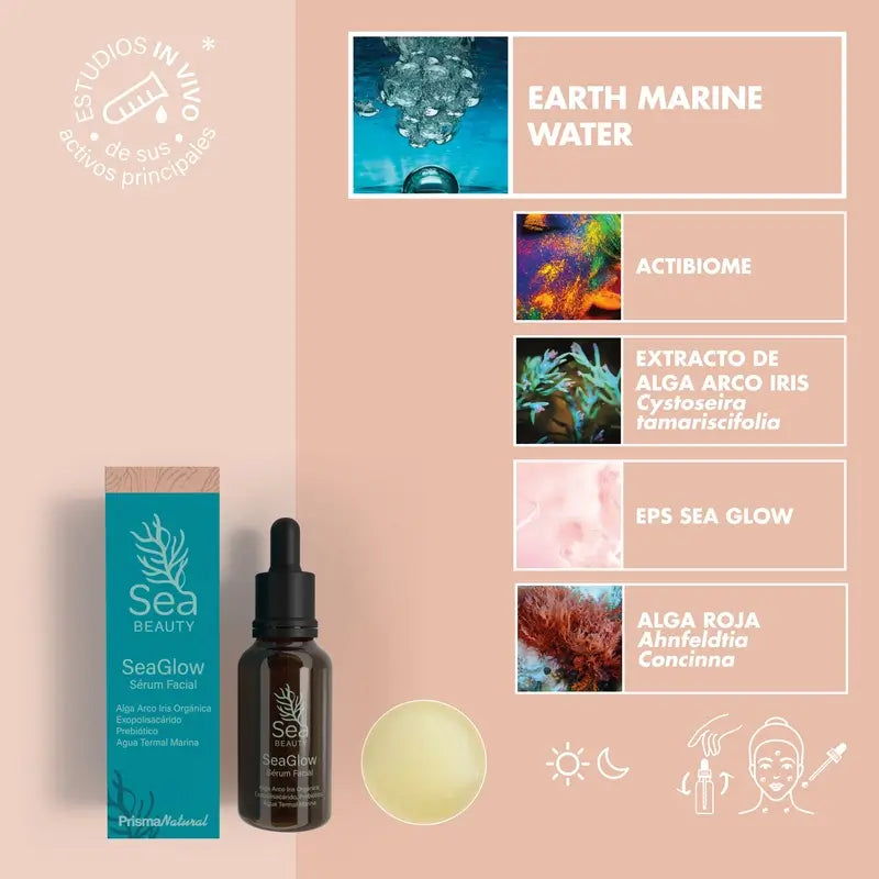 Prisma Natural Sea Beauty Seaglow sérum na tvár, 30 ml