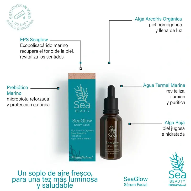 Prisma Natural Sea Beauty Seaglow sérum na tvár, 30 ml