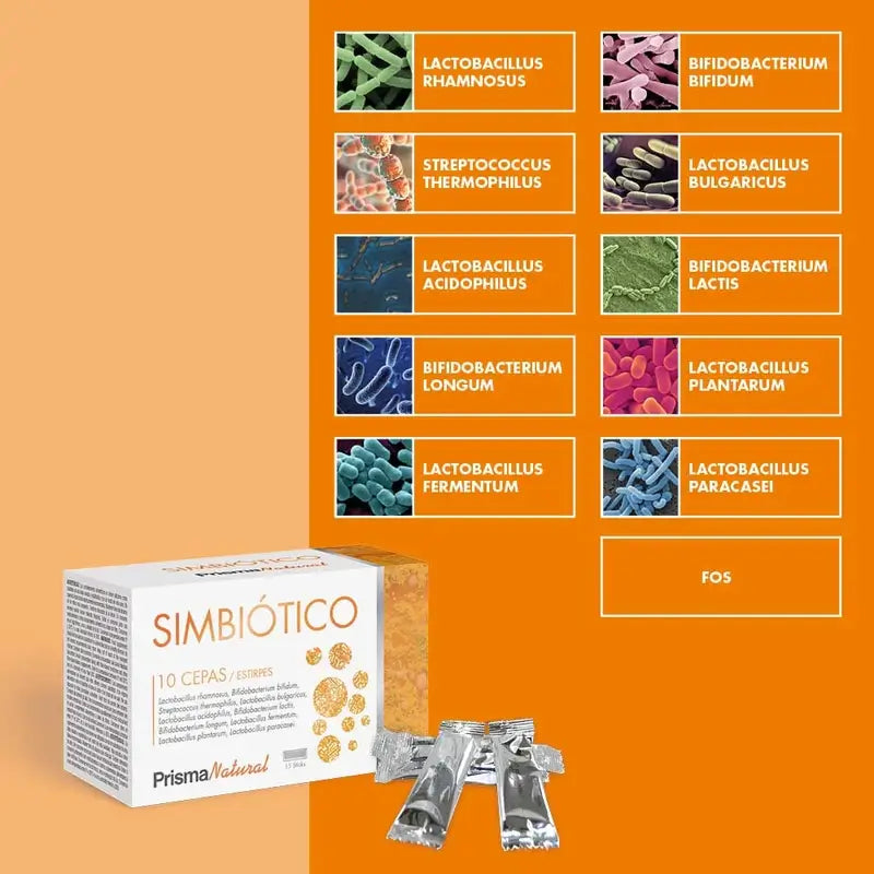 Prisma Natural Simbiotico, 15 tyčiniek