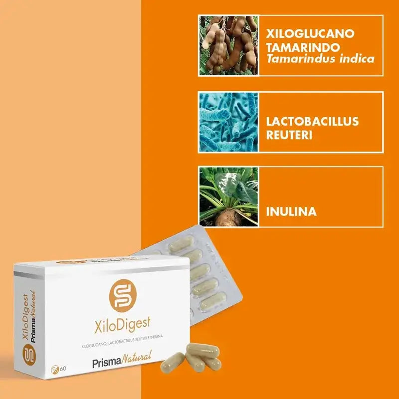 Prisma Natural Xilodigest, 60 kapsúl