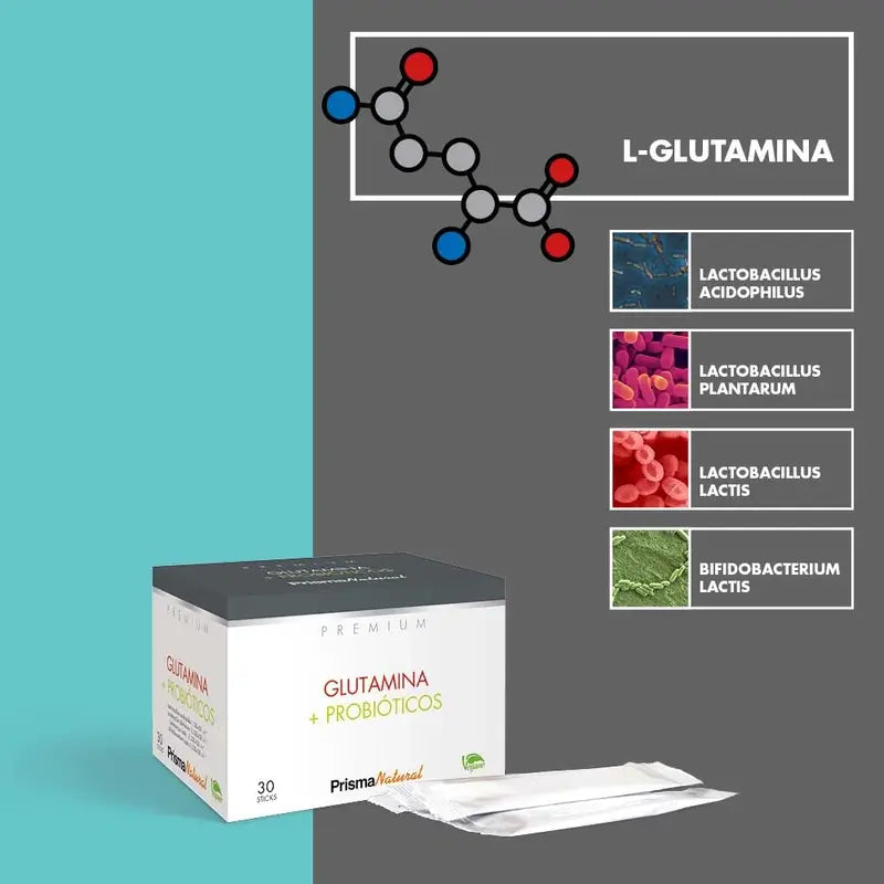 Prisma Premium Glutamín + probiotiká, 30 vrecúšok