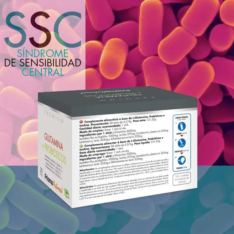 Prisma Premium Glutamín + probiotiká, 30 vrecúšok