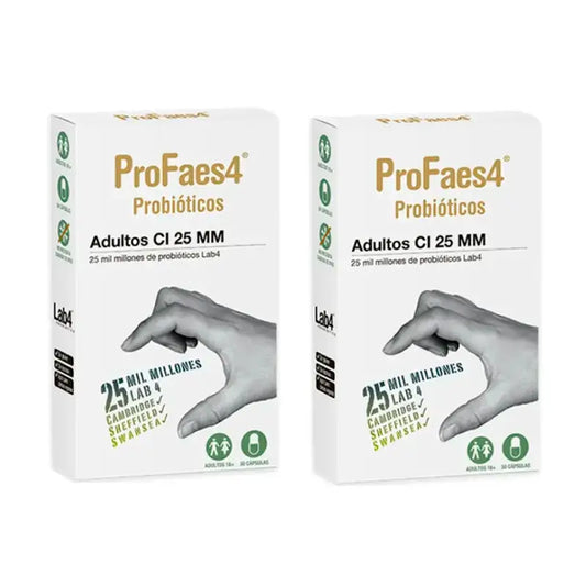 Profaes4 Probiotiká pre dospelých Ci 25 mm, balenie 2 x 30 tabliet