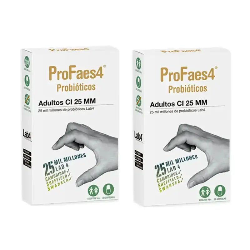 Profaes4 Probiotiká pre dospelých Ci 25 mm, balenie 2 x 30 tabliet
