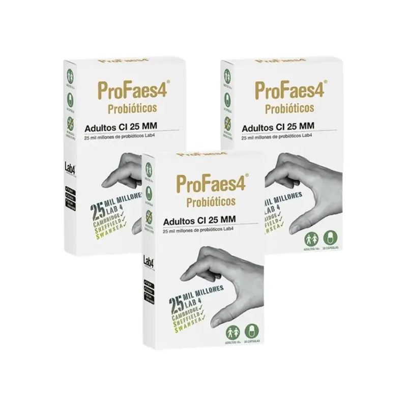 Profaes4 Probiotiká pre dospelých Ci 25 mm, balenie 3 x 30 tabliet