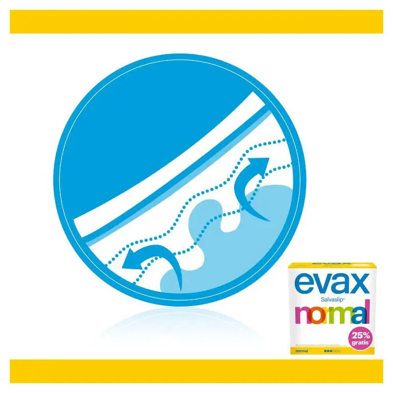 Evax Salvaslip Normal – hygienické vložky, 50 kusov