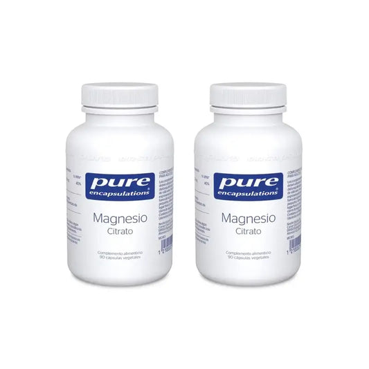 Pure Encapsulations Citrát horčíka, 2 × 90 kapsúl 