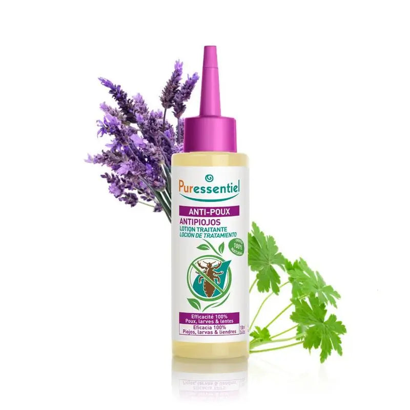 Puressentiel Ošetrujúci krém proti všiam s hrebeňom, 100 ml