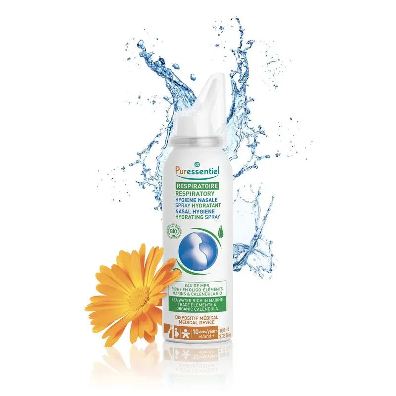 Puressentiel Hydratačný sprej na hygienu nosa, 100 ml