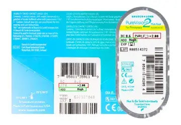 Purevision mesačné multifokálne kontaktné šošovky, 3 kusy