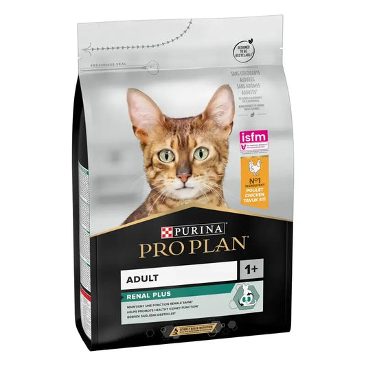 Purina Pro Plan Feline Adult Optirenal s kuracím mäsom 3 kg, krmivo pre mačky