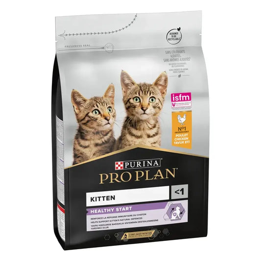 Purina Pro Plan Feline Junior Optistart Kuracie 3 kg, krmivo pre mačky