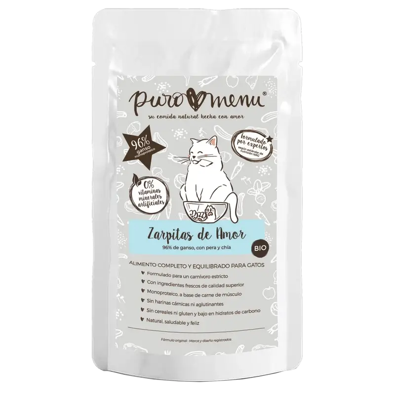 Puromenu Menu „Zarpitas De Amor Bio“ (husacie), 100 g