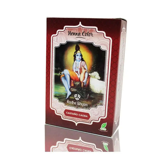 Radhe Shyam Henna Chestnut Mahogany Powder, 100 g