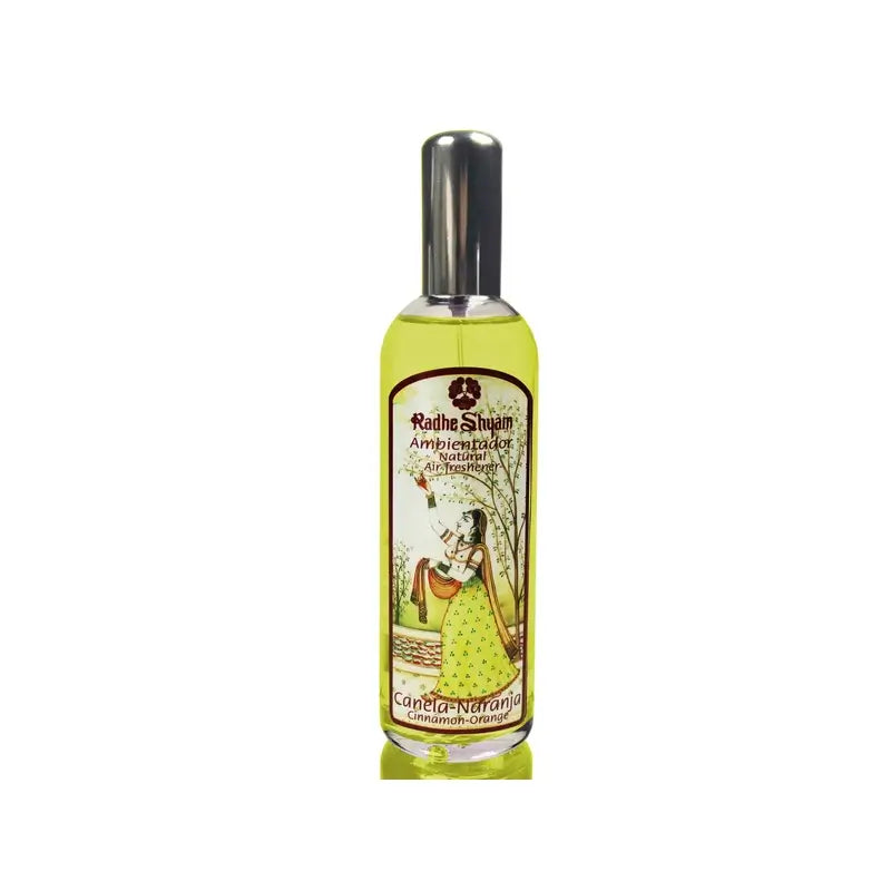 Radhe Shyam Osviežovač vzduchu so vôňou škorice a pomaranča, 100 ml