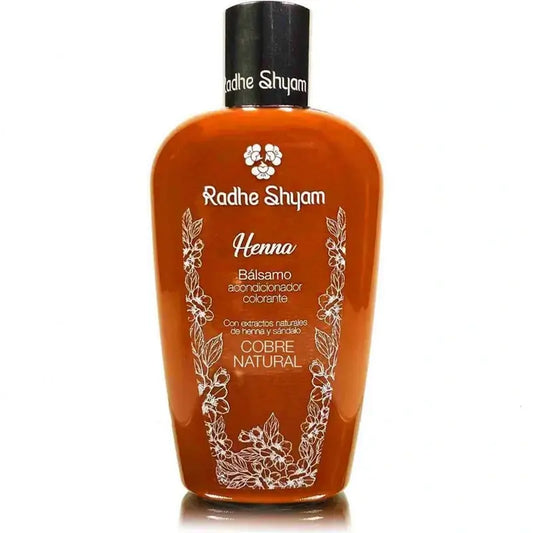 Radhe Shyam Balsamo Henna – prírodná medená farba, 250 ml