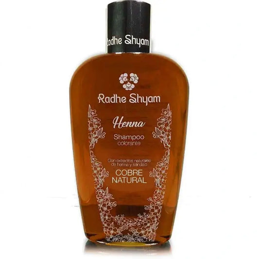 Radhe Shyam Champu Henna – prírodná medená farba, 250 ml