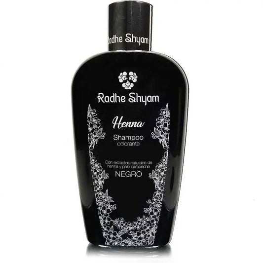 Radhe Shyam Champu Henna Čierna, 250 ml