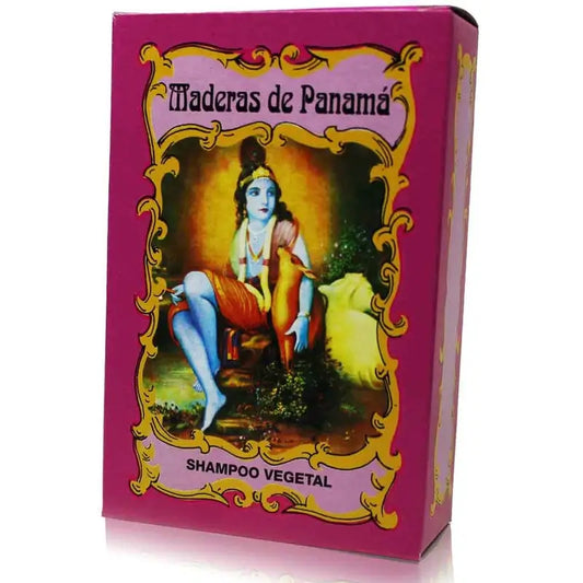 Radhe Shyam Champu – rastlinný šampón s vôňou panamského dreva, 100 ml
