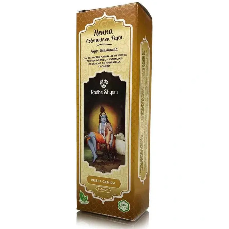 Radhe Shyam Henna pasta – popelavá blond, 200 ml