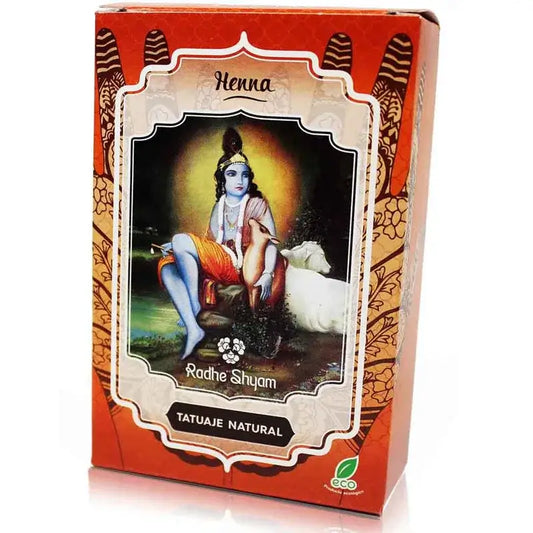 Radhe Shyam Henna v prášku na tetovanie, 100 g