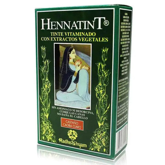 Radhe Shyam Hennatint – gaštanová, svetlý mahagón, 60 ml