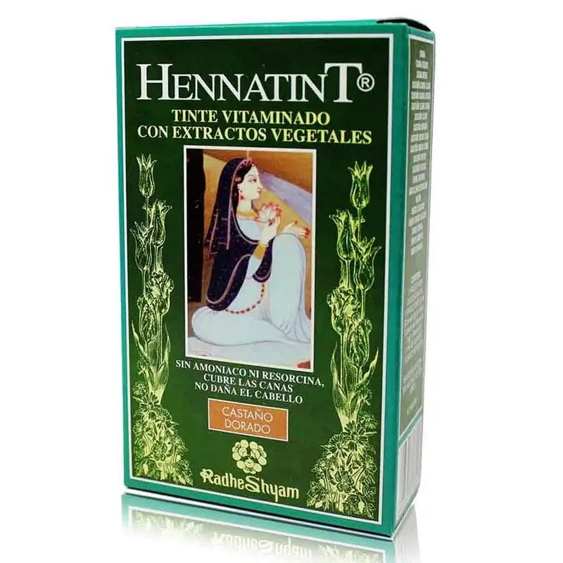 Radhe Shyam Hennatint Zlatohnedá, 60 ml