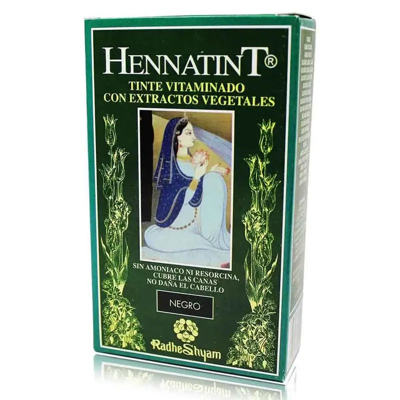 Radhe Shyam Hennatint Čierna, 60 ml