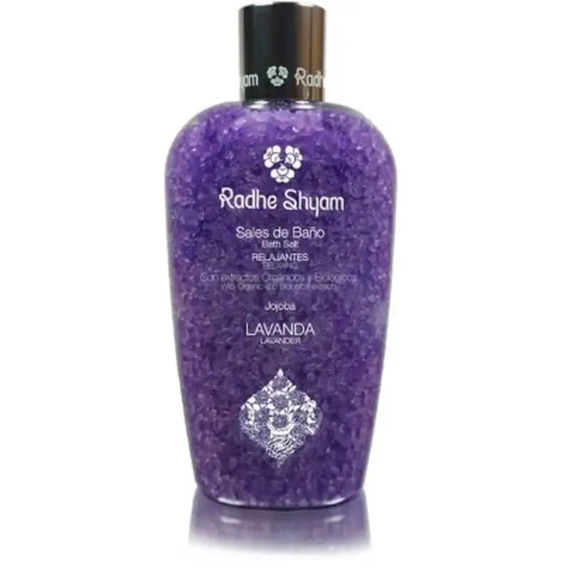 Radhe Shyam kúpeľová soľ s vôňou levandule, 330 g