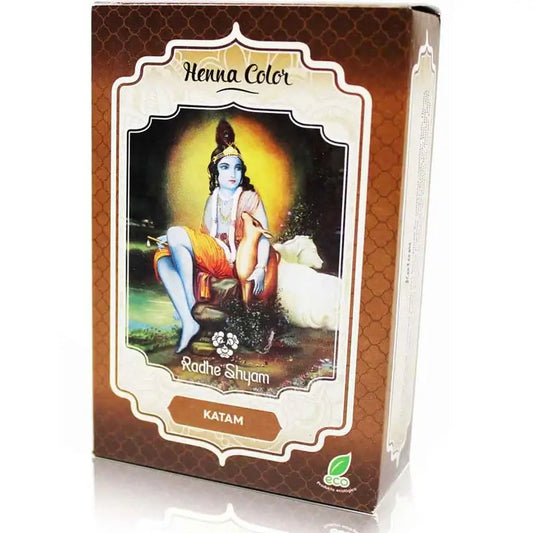Radhe Shyam – ajurvédska vlasová kúra Katam, 100 g