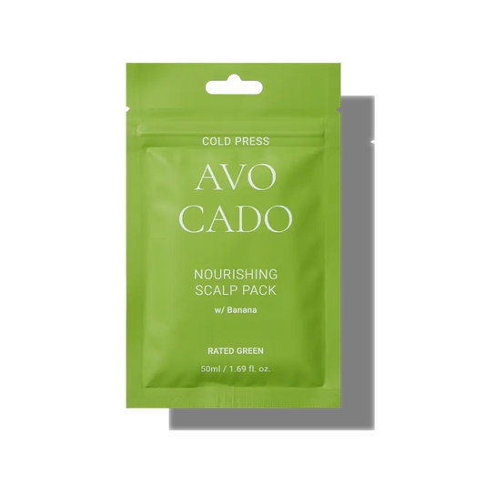 Rated Green – Výživná maska na pokožku hlavy z avokáda lisovaného za studena, 50 ml