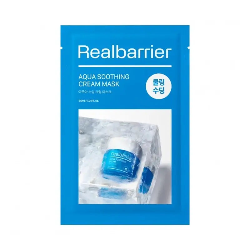 Real Barrier Real Barrier Aqua upokojujúca krémová maska, 30 ml