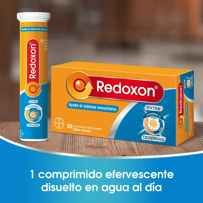 Redoxon Extra Defensas, 30 šumivých tabliet