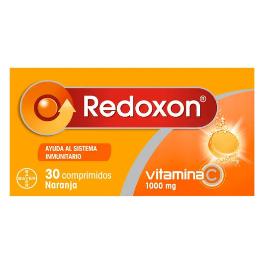 Redoxon Vitamín C s príchuťou pomaranča, 30 šumivých tabliet
