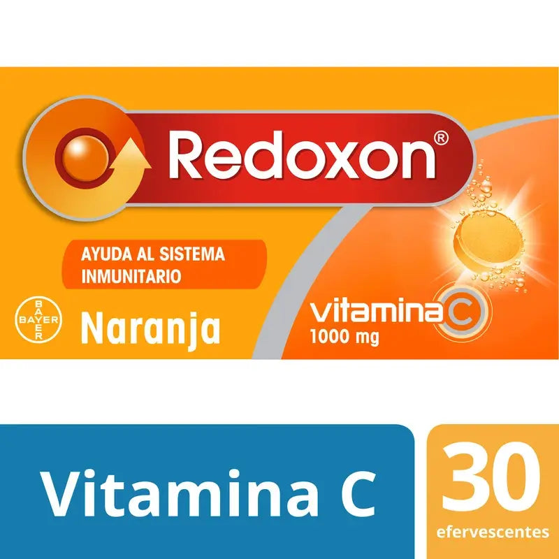 Redoxon Vitamín C s príchuťou pomaranča, 30 šumivých tabliet
