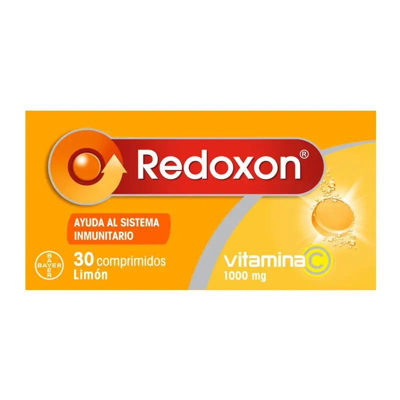 Redoxon Vitamín C s príchuťou citróna, 30 šumivých tabliet