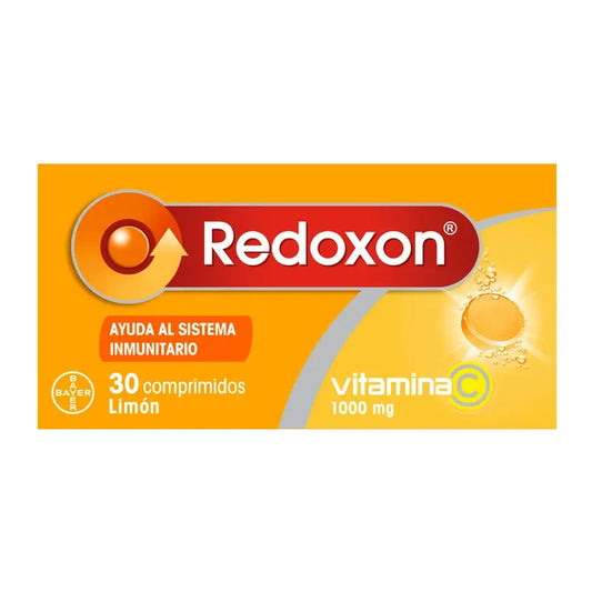 Redoxon Vitamín C s príchuťou citróna, 30 šumivých tabliet
