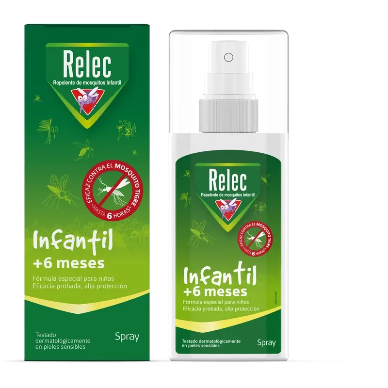 Relec detský sprej proti komárom, 100 ml (+ 6 mesiacov)