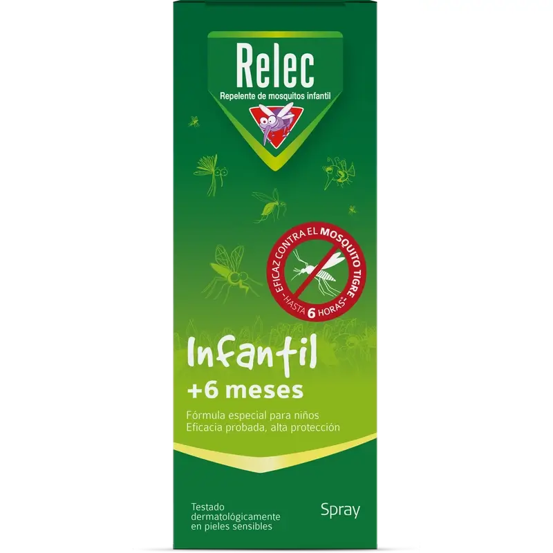 Relec detský sprej proti komárom, 100 ml (+ 6 mesiacov)