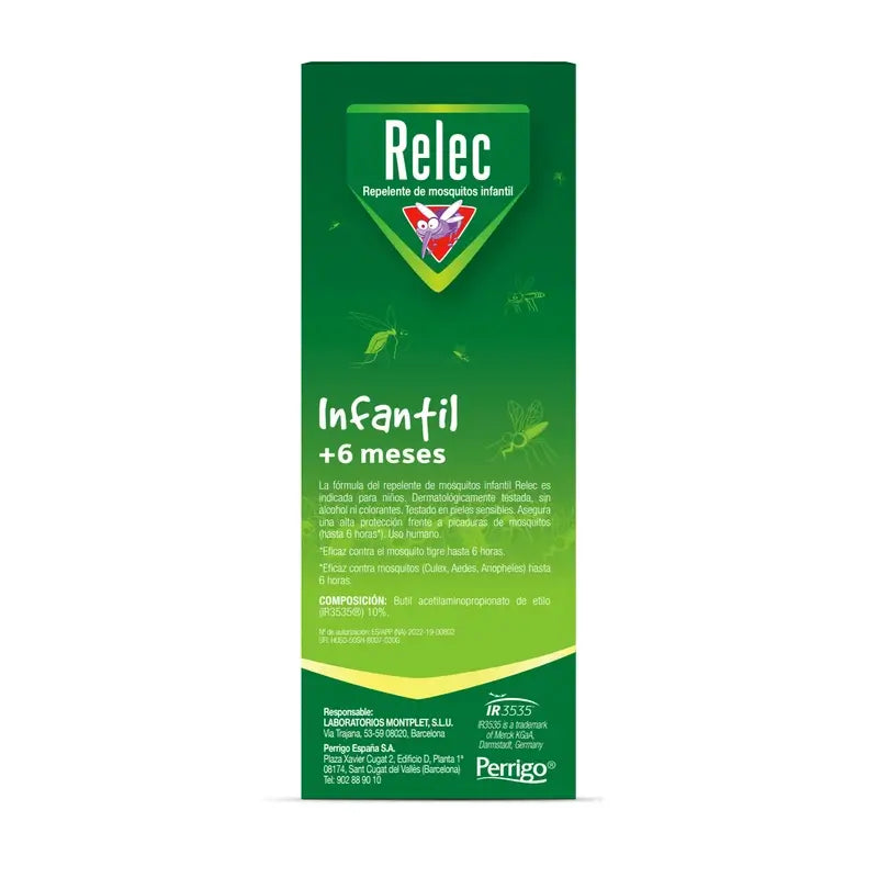 Relec detský sprej proti komárom, 100 ml (+ 6 mesiacov)
