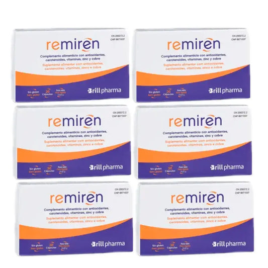 Remiren, balenie 6 x 30 kapsúl