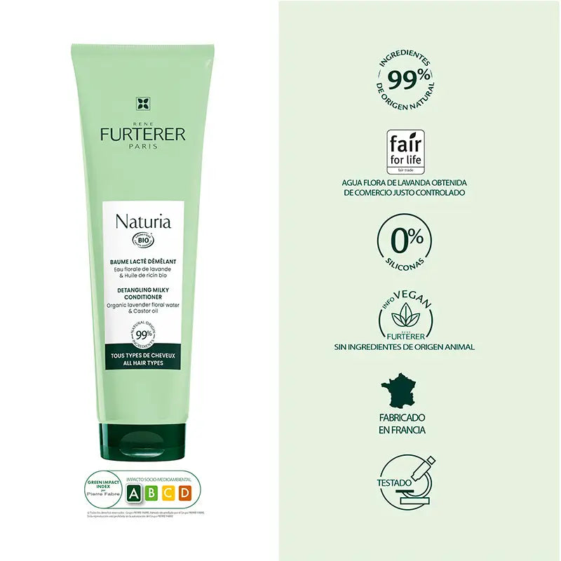 René Furterer Bio mliečny balzam na rozčesávanie, 150 ml