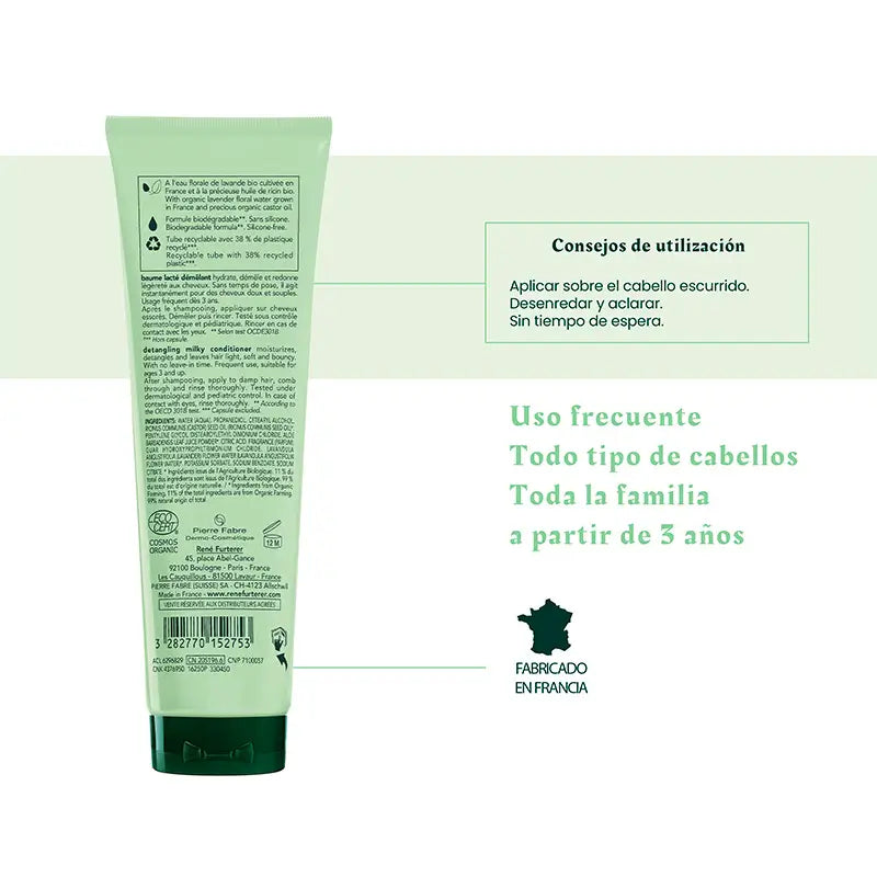 René Furterer Bio mliečny balzam na rozčesávanie, 150 ml