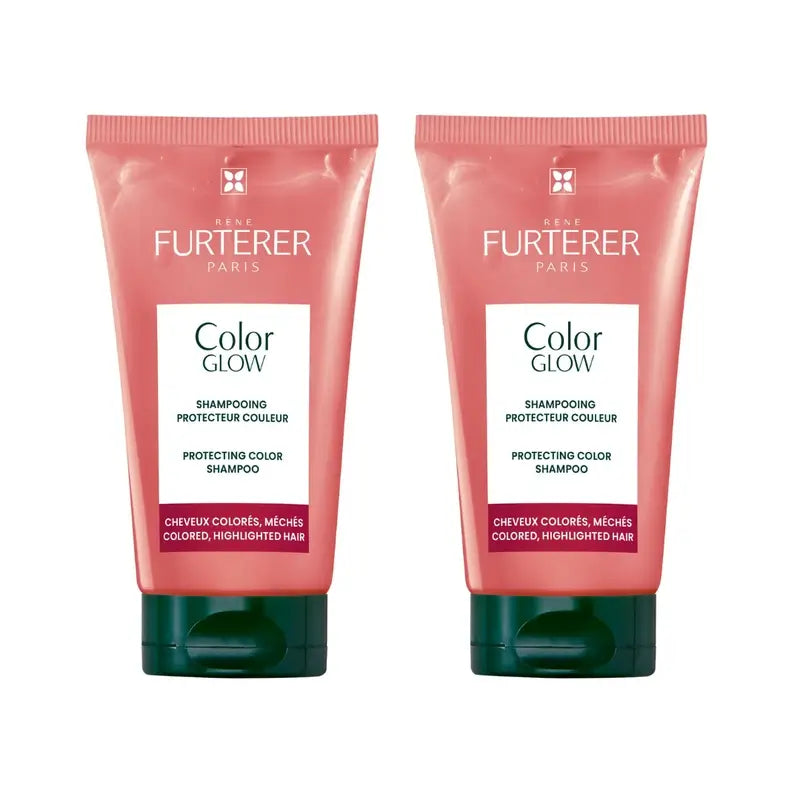 Rene Furterer Color Glow – šampón na ochranu farby, 2 x 200 ml 