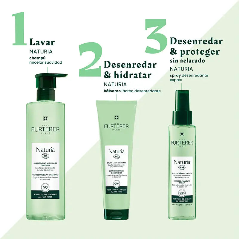 Rene Furterer Naturia Extra jemný sprej na rozčesávanie, 200 ml